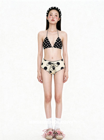 Retro Dot Swimwear Set