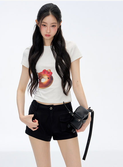 Chic Pocket Shorts
