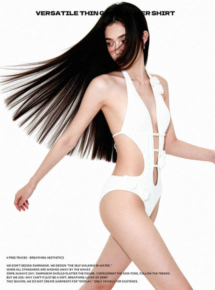 White Riviera Monokini
