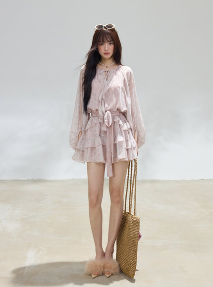 Willow Bloom Powder Dress