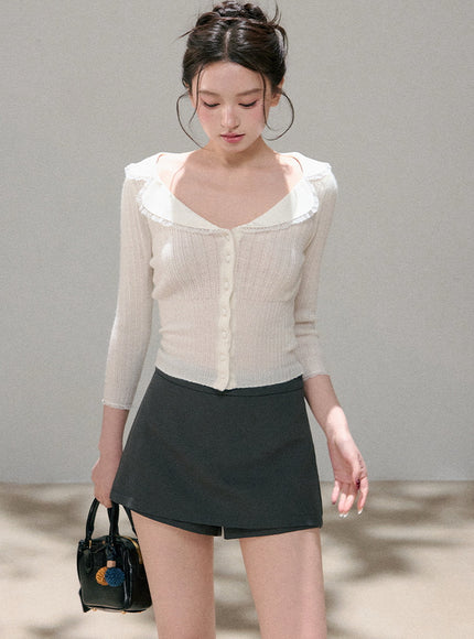 Sunday Girl Black Skort