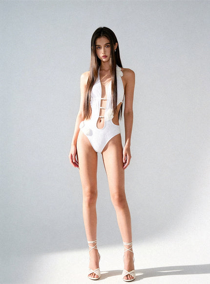 White Riviera Monokini