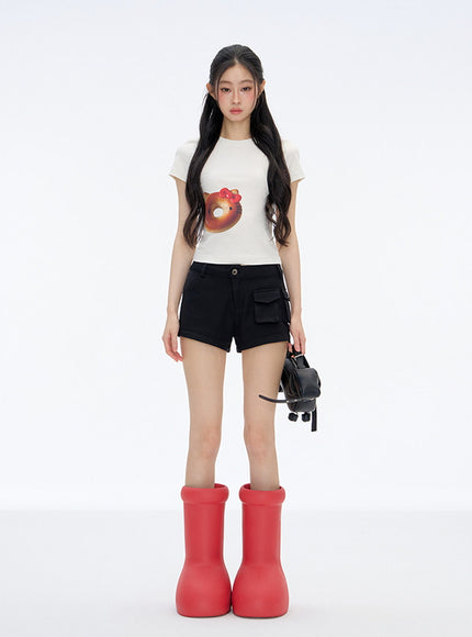 Soft Girl Kitty Tee