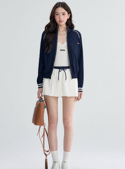 Tennis Mood Skirt - White