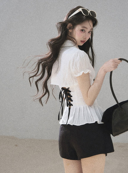 Grace Peplum Blouse