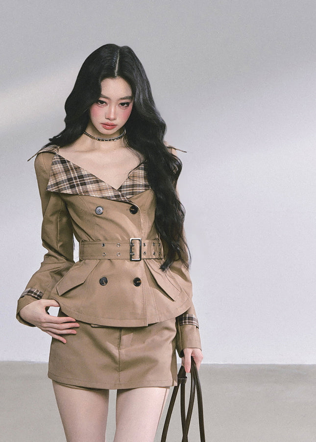 London Check Ensemble Set