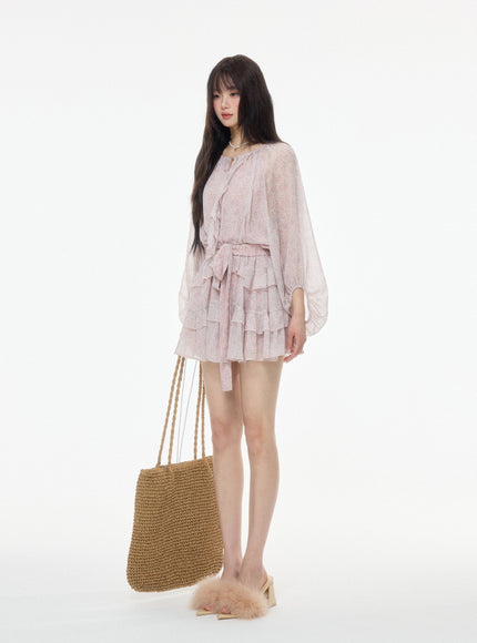 Willow Bloom Powder Dress