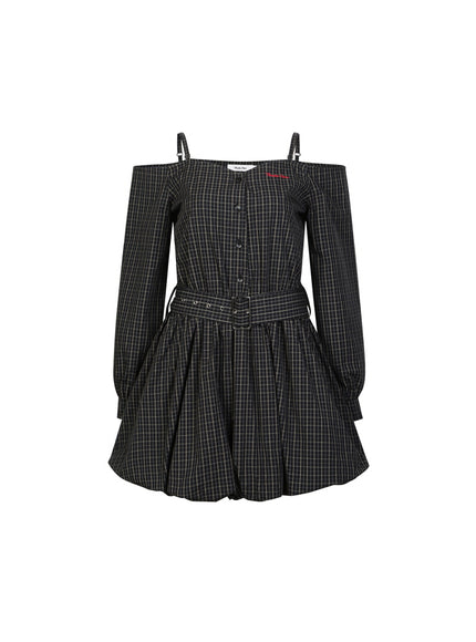 Lace Ribbon Rosette Girl Dress