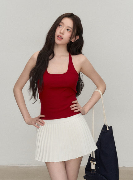 Prep Mood White Skirt