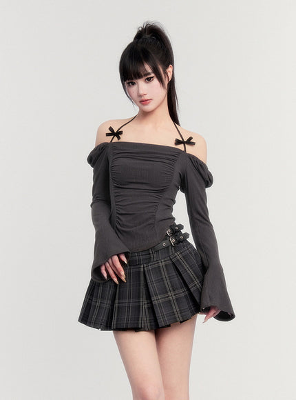 Cool Girl Plaid Skirt