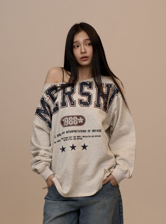 Fresh 1988 Vintage Sweatshirt - Melange
