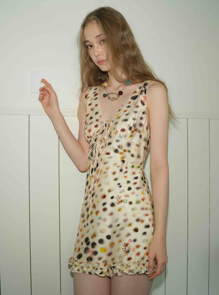 Candy Speckle Mini Dress