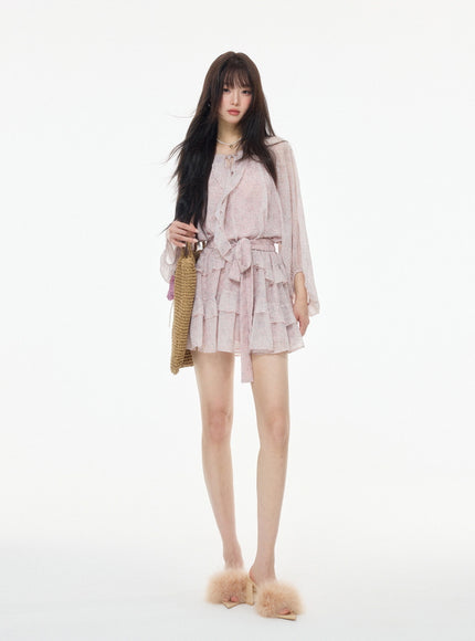 Willow Bloom Powder Dress