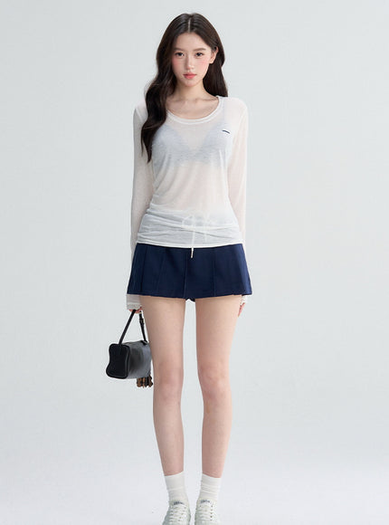 Tennis Mood Skirt - Navy