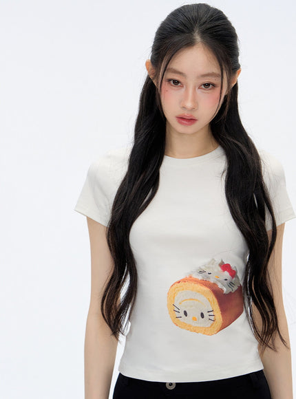 Soft Girl Kitty Tee