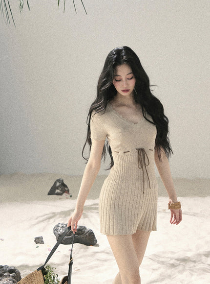 French Lace Knitted Dess