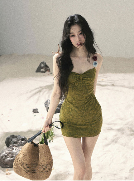 Olive Muse Dress