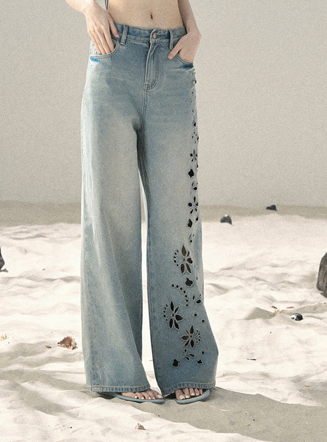 Daisy Cut Jeans