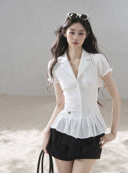 Grace Peplum Blouse
