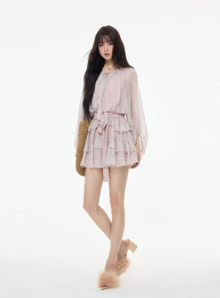 Willow Bloom Powder Dress