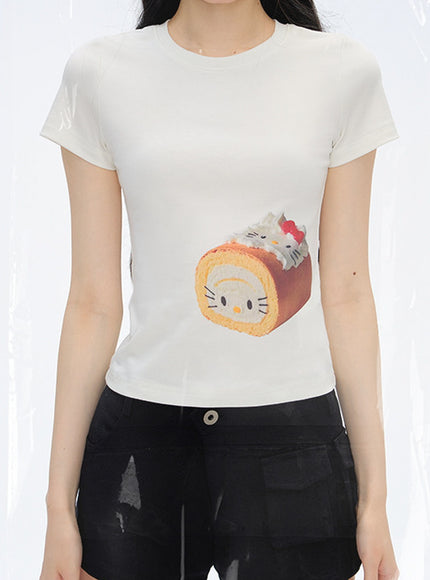 Soft Girl Kitty Tee