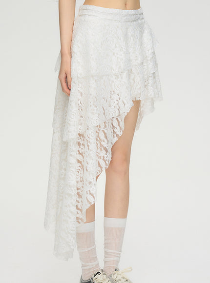 Ivory Dream Layer Skirt
