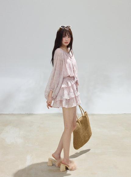 Willow Bloom Powder Dress