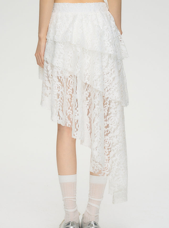 Ivory Dream Layer Skirt