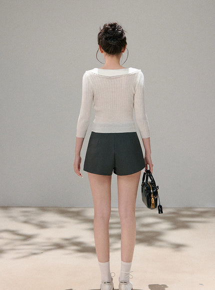 Sunday Girl Black Skort