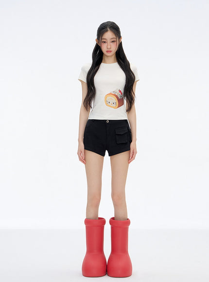 Soft Girl Kitty Tee