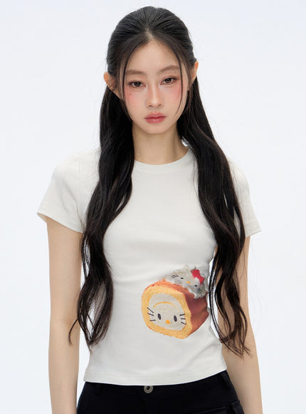 Soft Girl Kitty Tee