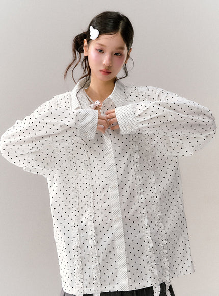 Pure Mood Lace Shirt