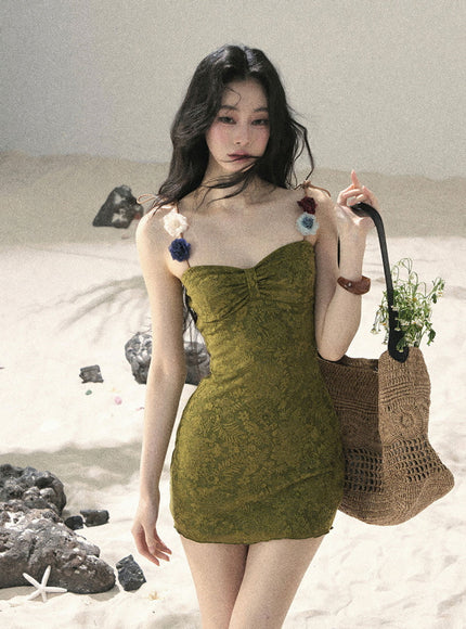 Olive Muse Dress