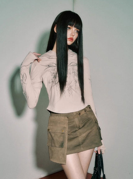 Dark Romance Tattoo Top