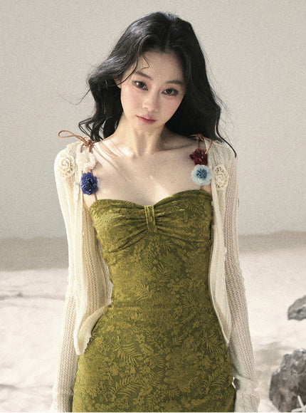 Olive Muse Dress