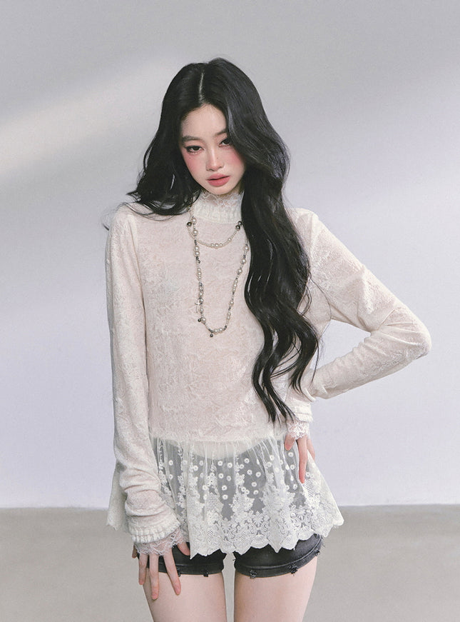 Ivory Dream Lace Top