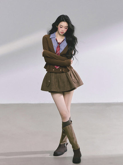 Vintage Brown Ivy Top