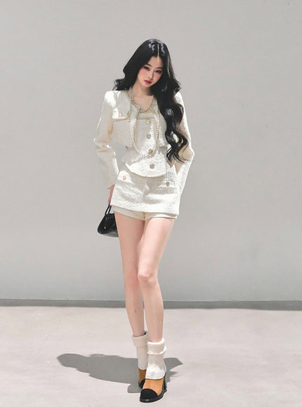 Pearl Ensemble Tweed Set