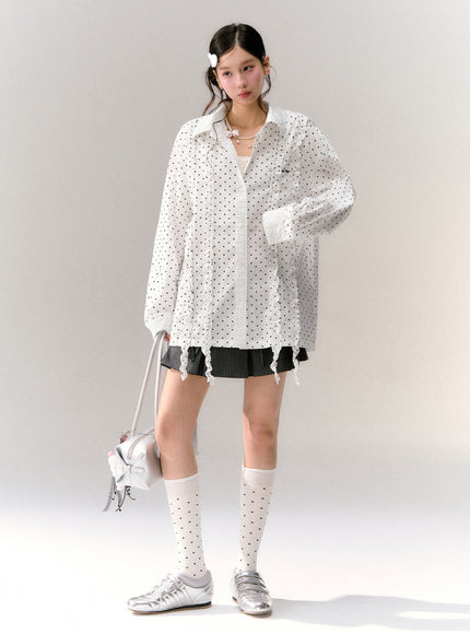 Side Tie Mini Skirt