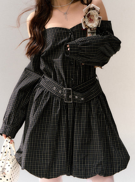 Lace Ribbon Rosette Girl Dress