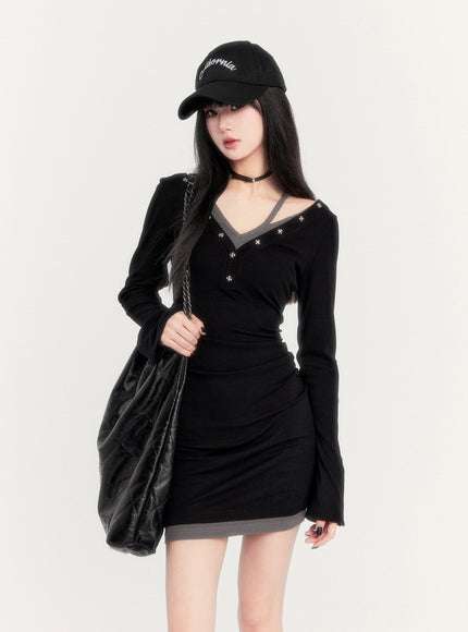 Stage Noir Bodycon Mini Dress