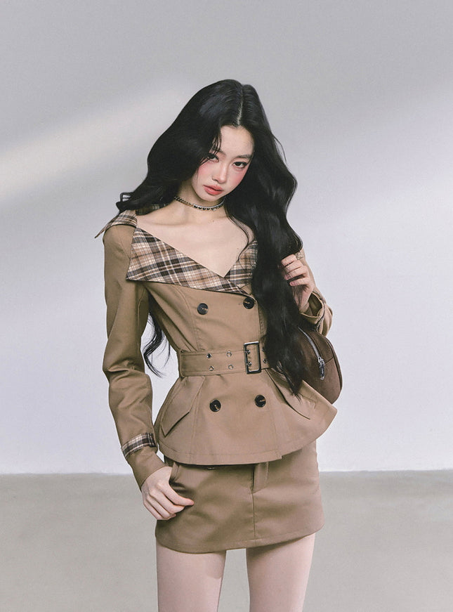 London Check Ensemble Set