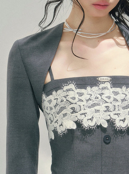 Feminine Edge Layered Set