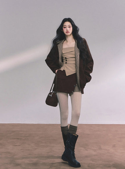 Modern Preppy Lace Set