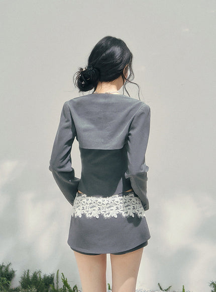 Feminine Edge Layered Set