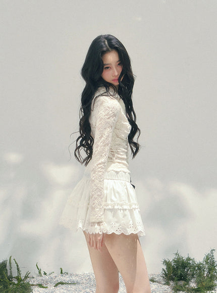 Sweetheart Angel Lace Top