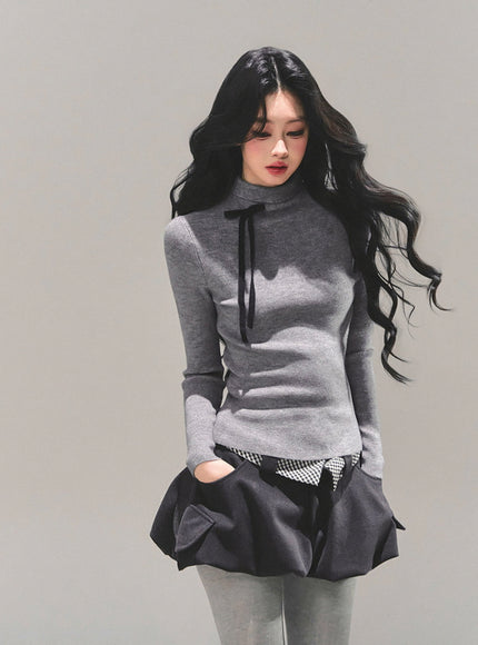 Street Check Overlay Shorts - Gray