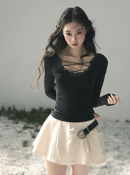 Ivory Orbit Skirt