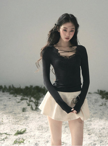 Ivory Orbit Skirt