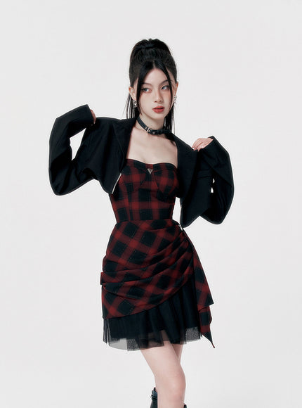 Scarlet Rebel Mini Dress